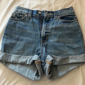 BDG lightly worn jean shorts
